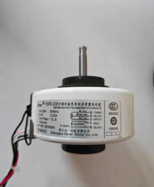 Vnitřní jednotka klimatizace Haier Motor ventilátoru KSFD-20B1 220-230V 50/60Hz 1300r/min 0010404233C