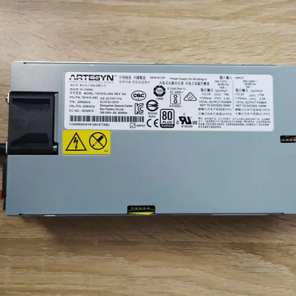1400w 7001616-j000 7001616-j002 00mx824 Napájecí zdroj