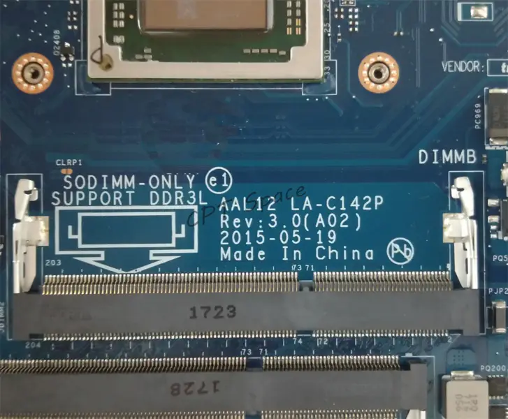 Dell LA-C142P 15 5555 Insprion15 5555 základní deska notebooku A10 CPU LA-C142P CD4HR 0CD4HR