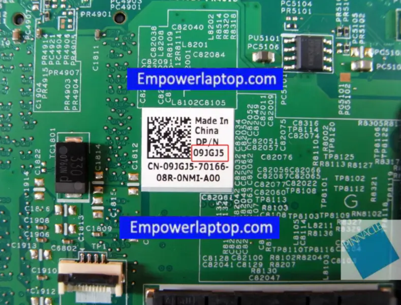 Dell CN-09JGJ5 9JGJ5 Základní deska Inspiron 14R M4010 48.4EK10.011