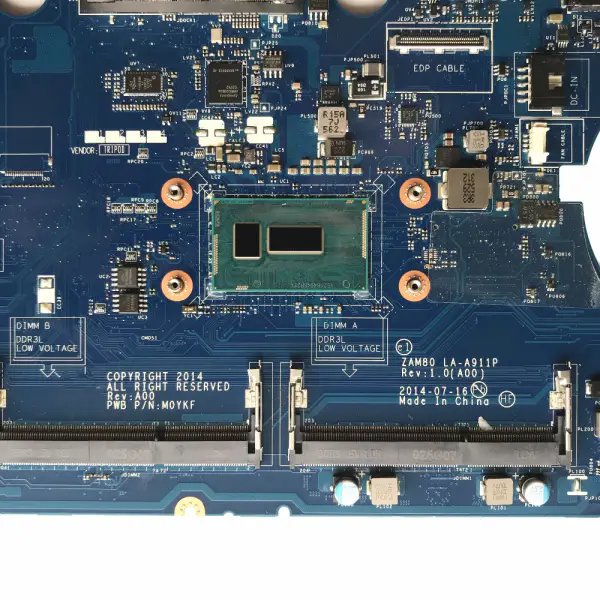 Základní deska Dell Latitude E5550 ZAM80 LA-A911P Rev:1.0 I7-5600U