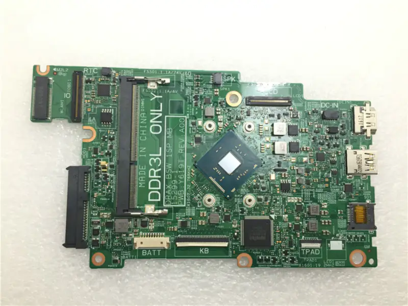 Dell CN-0J71V9 0J71V9 J71V9 Inspiron 3168 Základní deska s N3710