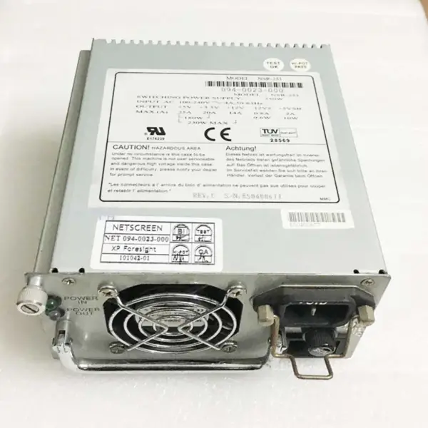 Nsr-251 pro Juniper Ns-500 094-0023-000 250w spínaný napájecí zdroj