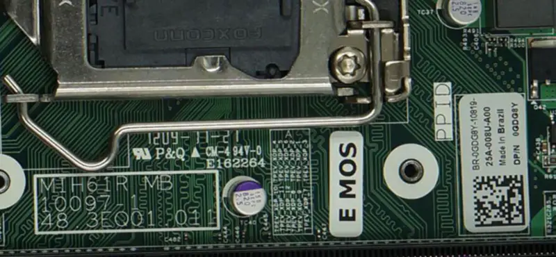 DELL 0GDG8Y GDG8Y Inspiron 620/260S/3010 MIH61R 48.3EQ01.011 základní deska