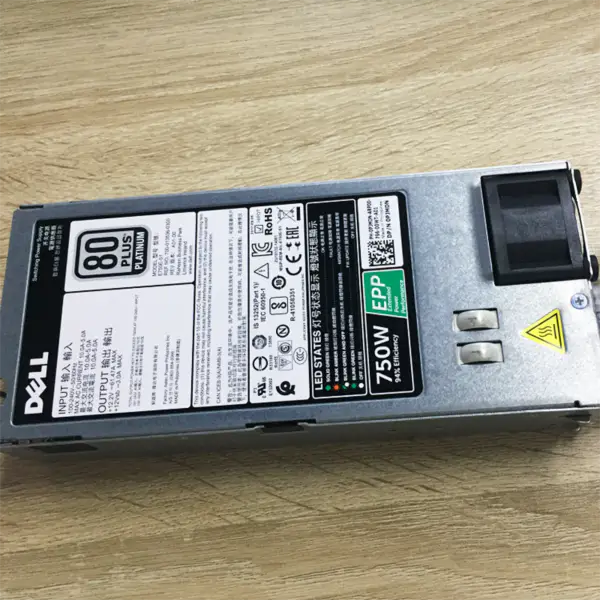 Nejoblíbenější Pjmdn 750w Hot Swap Psu Gen 13 14 R630 R730 T430 0pjmdn Napájecí zdroj