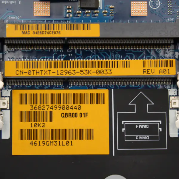 Základní deska Dell Alien-ware M17x R4 LA-8341P CN-0THTXT