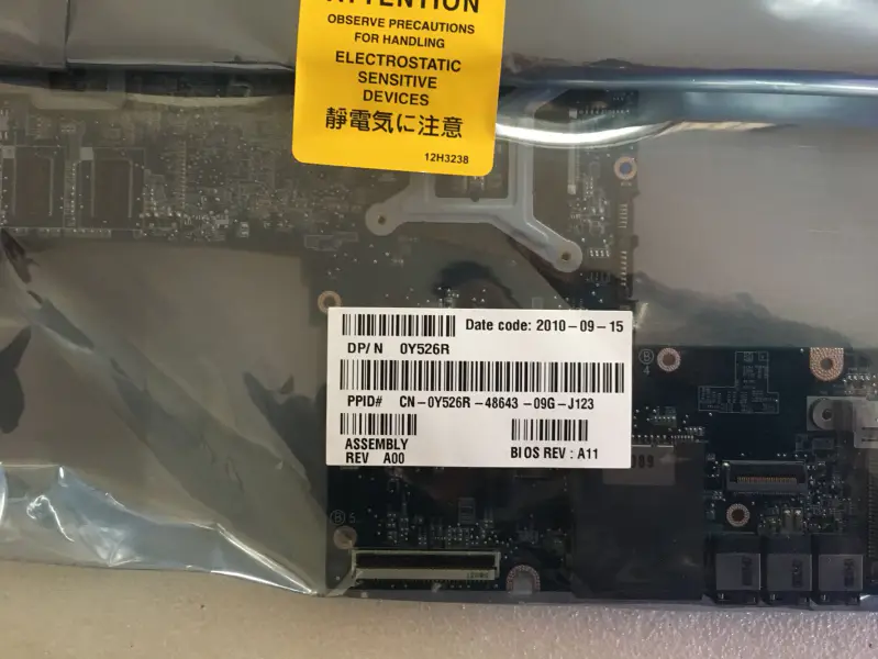 Dell Studio XPS 1340 0Y526R CN-0Y526R Y526R Základní deska DDR3 GT210M