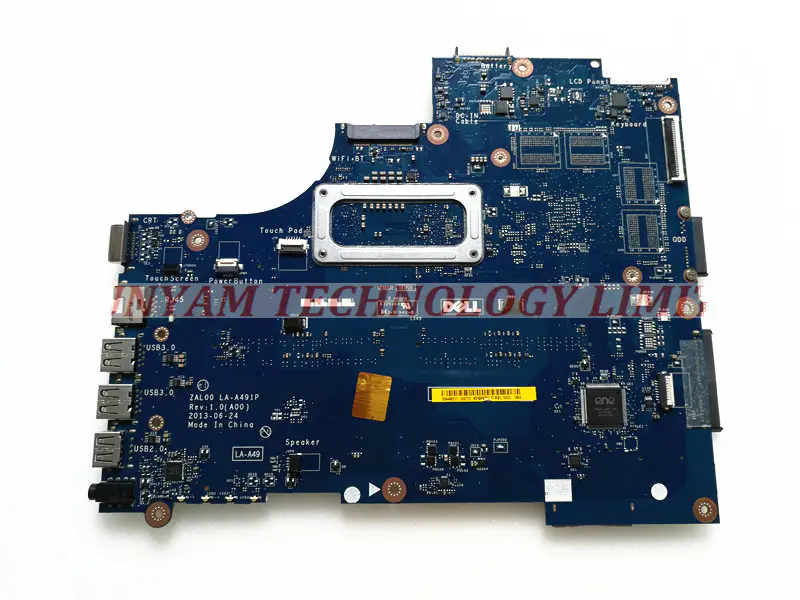 Dell 0YKPHW CN-0YKPHW ZAL00 LA-A491P Základní deska s 2957U pro Latitude 3540