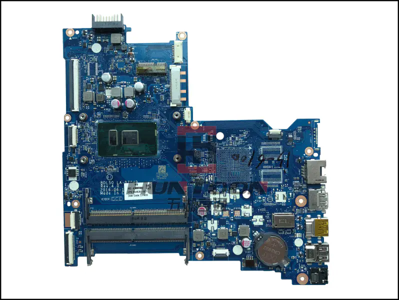 HP Pavilion x360 903236-001 903236-501 903236-601 448.07M07.0011 s procesorem i3-7100U Základní deska pro notebooky