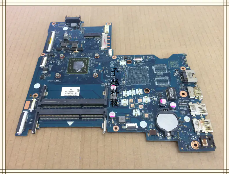 Základní deska HP 813967-001 813967-501 813967-601 AMD A6-6310 CPU LA-C781P