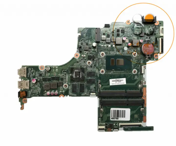 HP Pavilion 15T-AB100 15-AB DAX1BDMB6F0 848007-601 848007-001 Základní deska pro notebooky
