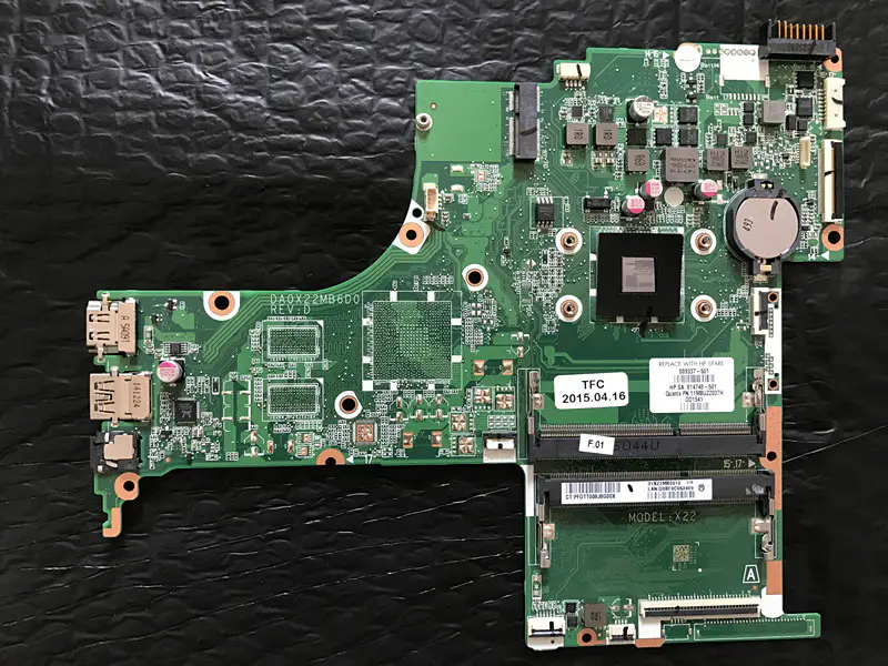 Základní deska HP 809337-001 809337-501 809337-601 DA0X22MB6D0