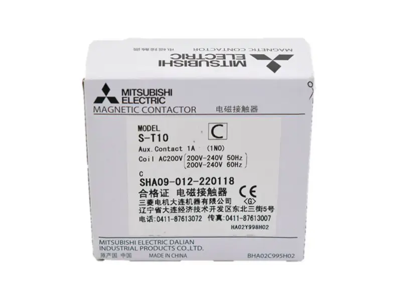 S-T10 AC 110V 3P general electric din rail ac dc stykač magnetický