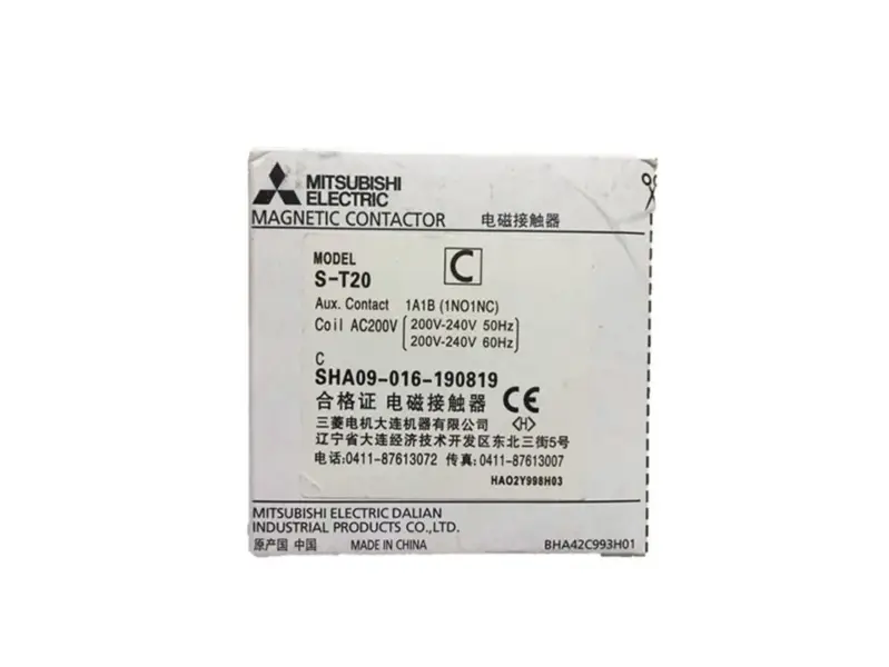 rychlá dodávka S-T20 110VAC mitsubishi electric stykače