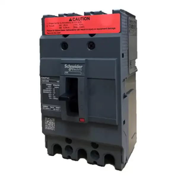 Schneider 3pólový jistič s lisovanou skříní Easypact EZC100B 3P40A