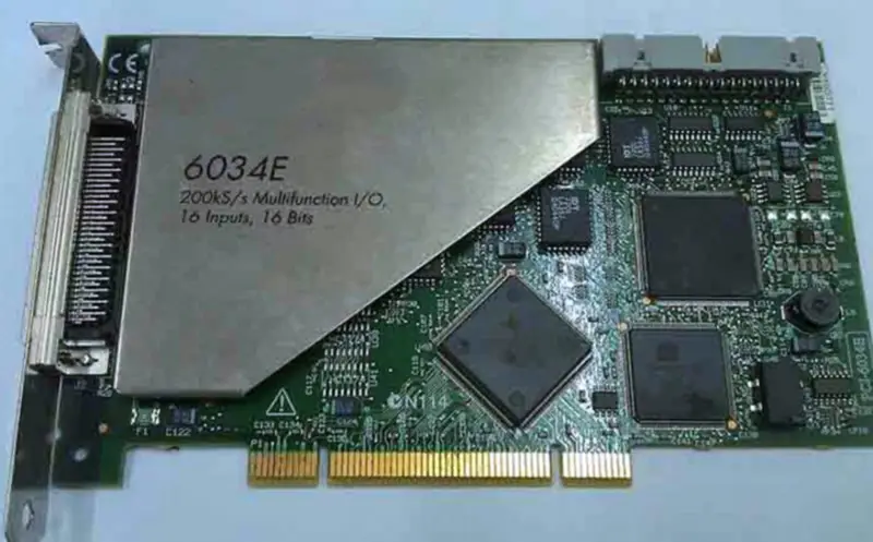 NI PCI-6034E 6034E 200kS/s Multifunkční I/O , 16 vstupů , 16 bitů DAQ karta