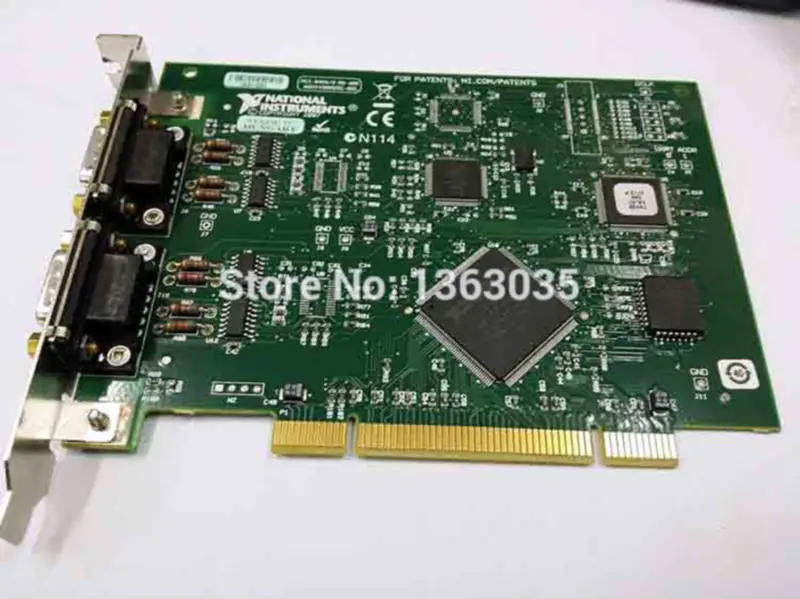 NI PCI-8431/2 PCI-8431 vysoce výkonná dvouportová karta sériového rozhraní National Instruments