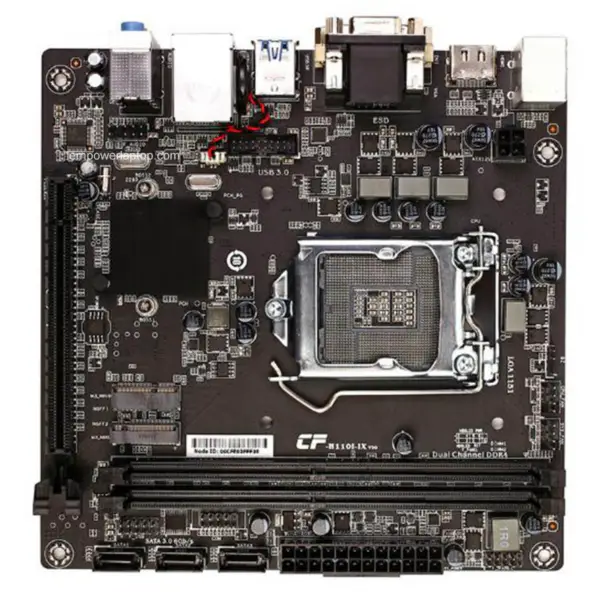 Barevná základní deska i-H110HD PRO V20 H110 LGA 1151 G4560 Mini-ITX