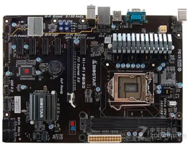 Základní deska Biostar 6GPU 6PCIE HI-FI P61S2 H61 LGA 1155 ATX