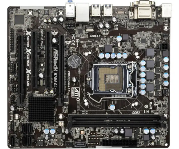 Základní deska Asrock B75M-GL B75 LGA 1155 Micro-ATX