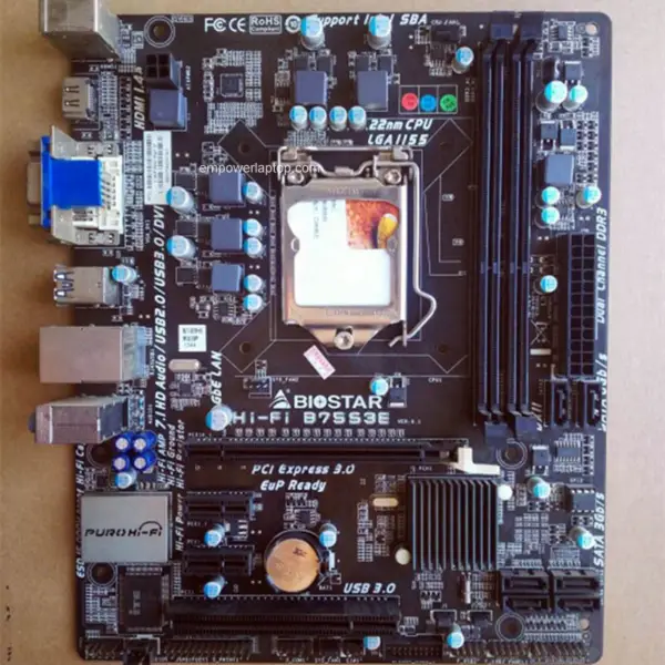 Základní deska Biostar B75S3E B75 LGA 1155 Micro ATX