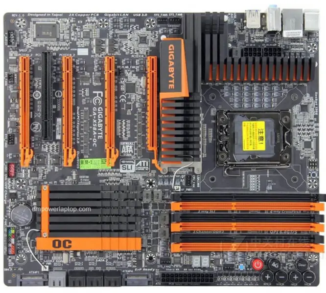 Základní deska Gigabyte GA-X58A-OC X58A-OC 1366 pin X58 L5639 L5520