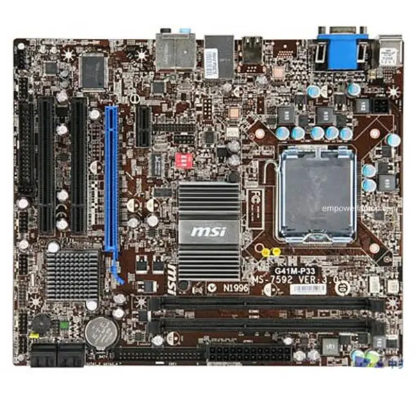 Základní deska MSI G41M-P33 G41 LGA 775 Micro-ATX