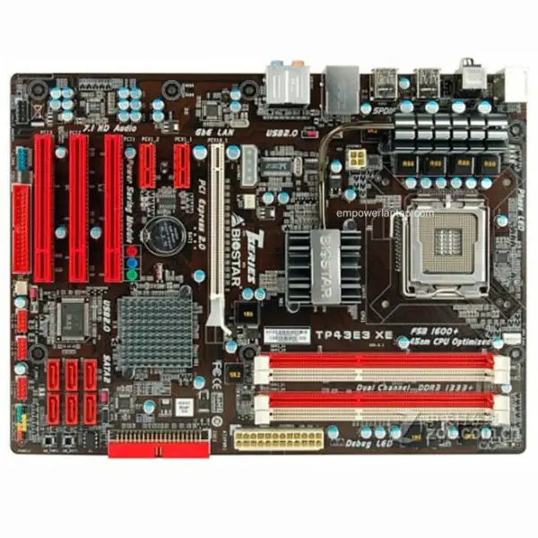 Biostar P43 775 TP43E3 XE LGA775