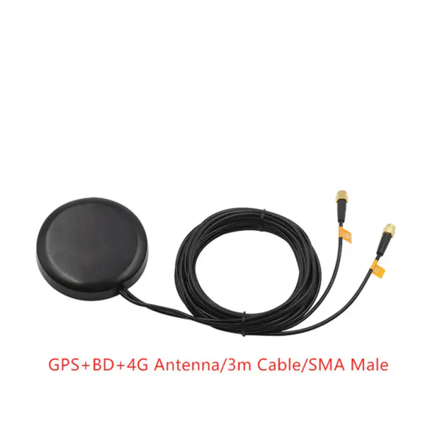 Kombinovaná anténa GPS + 4G + WiFi 3m kabel sma male Venkovní vodotěsná Plnofrekvenční satelitní navigace do auta
