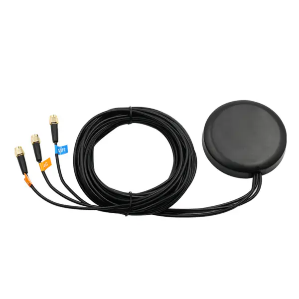 GSM GPRS 3G 4G WiFi patch anténa 1,5m 3m kabel lepidlo plná frekvence vysoký zisk 3dbi komunikace ve vozidle SMA konektor