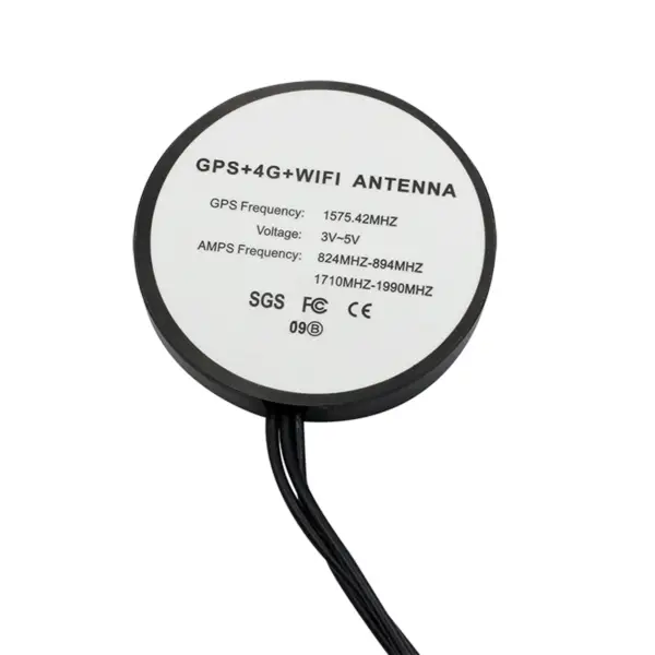 GSM GPRS 3G 4G WiFi patch anténa 1,5m 3m kabel lepidlo plná frekvence vysoký zisk 3dbi komunikace ve vozidle SMA konektor