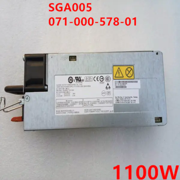 Zdroj napájení pro EMC VNX5200 VNX5600 1100W spínaný zdroj SGA005 071-000-578-01 071-000-036 071-000-611-01
