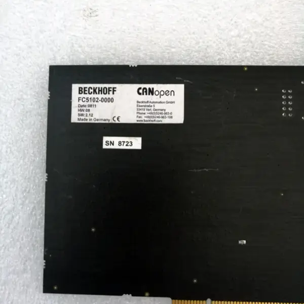 BECKHOFF FC5101-4 FC-5102-0000