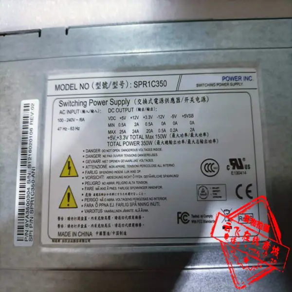 Zdroj napájení pro spínaný zdroj FSP 350W SPR1C350 SPR2C350