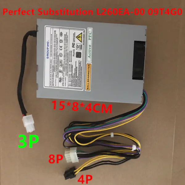 Přizpůsobitelný FSP malý 1U 300W vyměnitelný napájecí zdroj Dell AIO XPS 2710 2720 L260EA-00 PS-3261-9DA 9T4G0 09T4G0