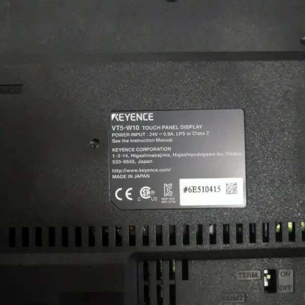 KEYENCE VT5-W10