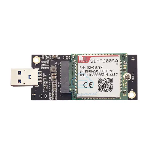 SIMCOM SIM8200EA SIM8200EA-M2 ping expresní službou, například DHL nebo FedEx
