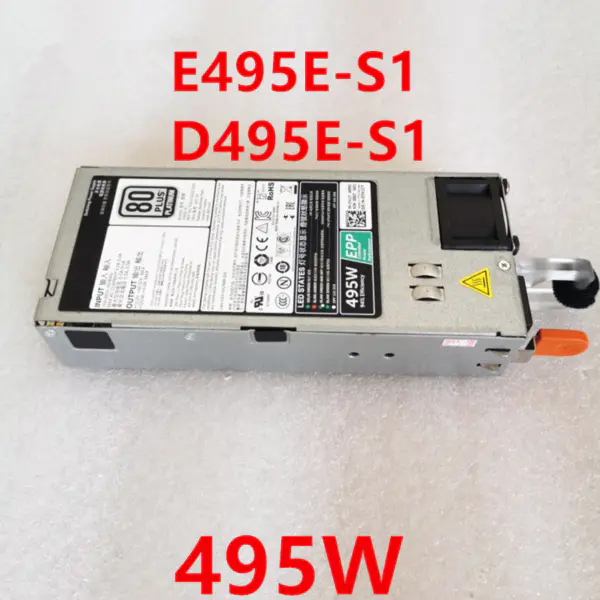 Dell R730 R630 730XD R530 T630 495W Spínaný napájecí zdroj GRTNK 9338D 2FR04 D495E-S1 E495E-S1
