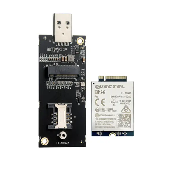 Signální adaptér NGFF M.2 Key B na USB 2.0 3.0 pro Quectel EM12-G EM20-G EM06 SIMCOM SIM7912G SIM7920G SIM7906E SIM3G 4G Modul