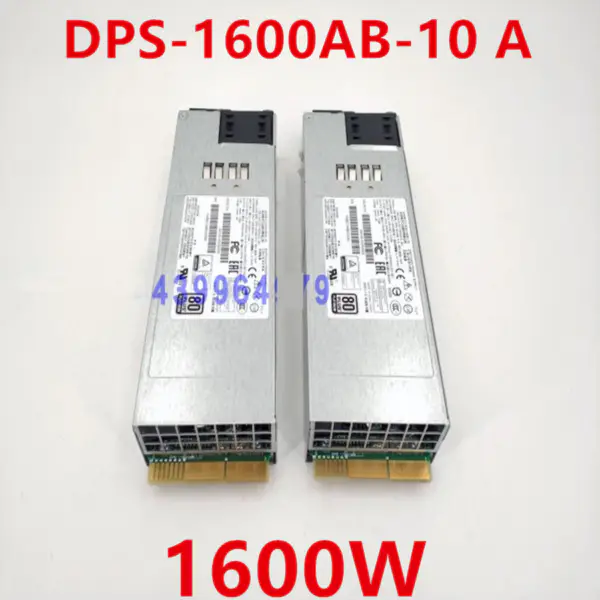 Zdroj napájení pro Delta 80plus Platinum CRPS 1600W spínaný zdroj DPS-1600AB-10 A AC-151