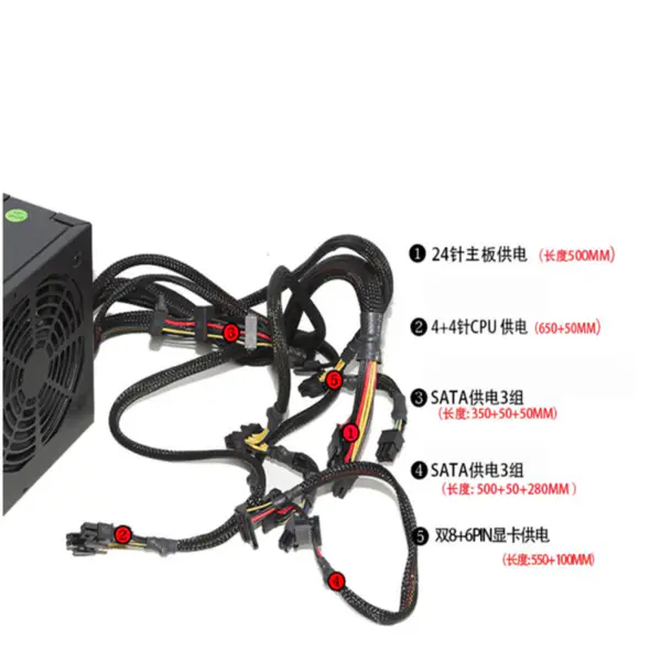 Zdroj napájení pro Lenovo Ideacentre K450E Y700 Y710 Y900 625W napájecí zdroj FS8003 EL4G EL5G 54Y8931 SP50A36161 54Y8982