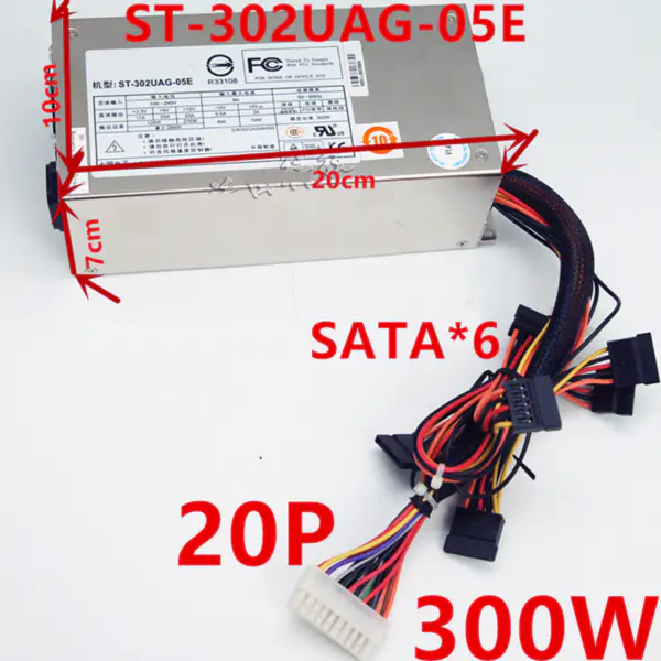 Zdroj napájení pro 2U 300W spínaný zdroj napájení Seventeam ST-302UAG-05E