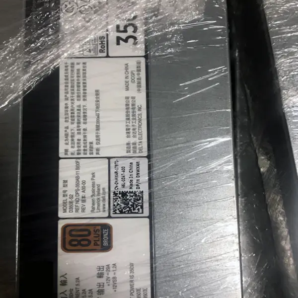 Zdroj napájení pro Dell R320 350W spínaný zdroj D350E-S2 7Y5HH NWX4R DPS-350AB-11 B
