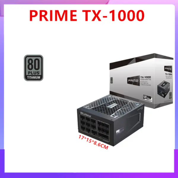 Seasonic Full Modular 80plus Titanium Silent 1000W spínaný zdroj PRIME TX-1000