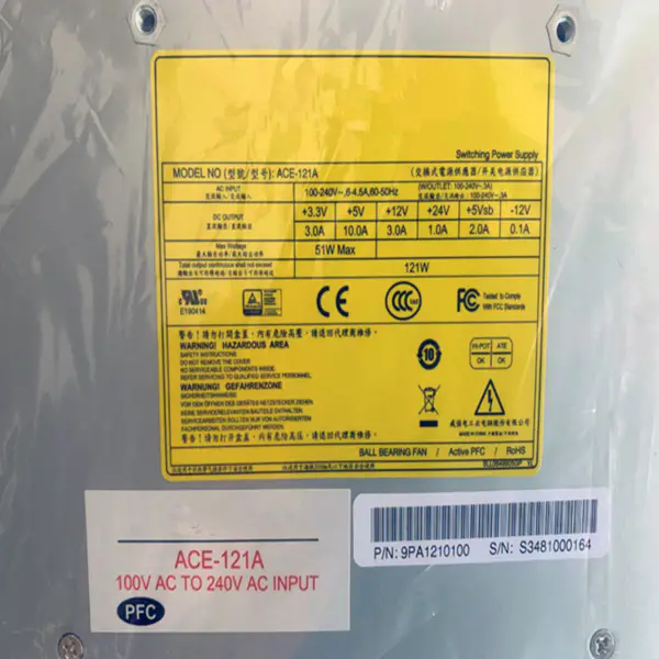 Zdroj napájení pro spínaný zdroj IEI 121W ACE-121A