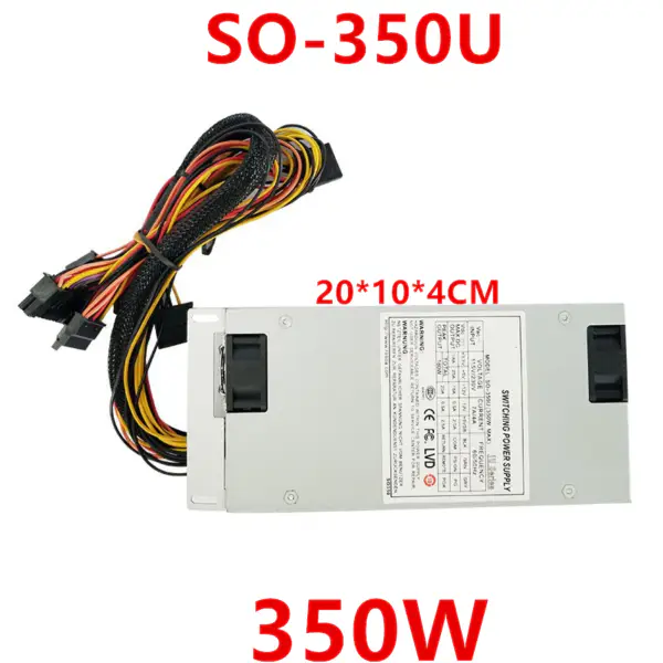 Rosor IDC 1U 350W spínaný zdroj SO-350U S0-350U