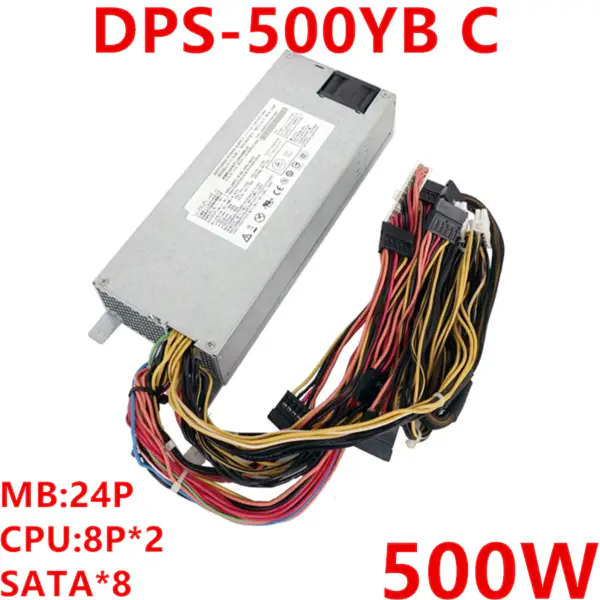 Spínaný napájecí zdroj Delta 1U 500W DPS-500YB C