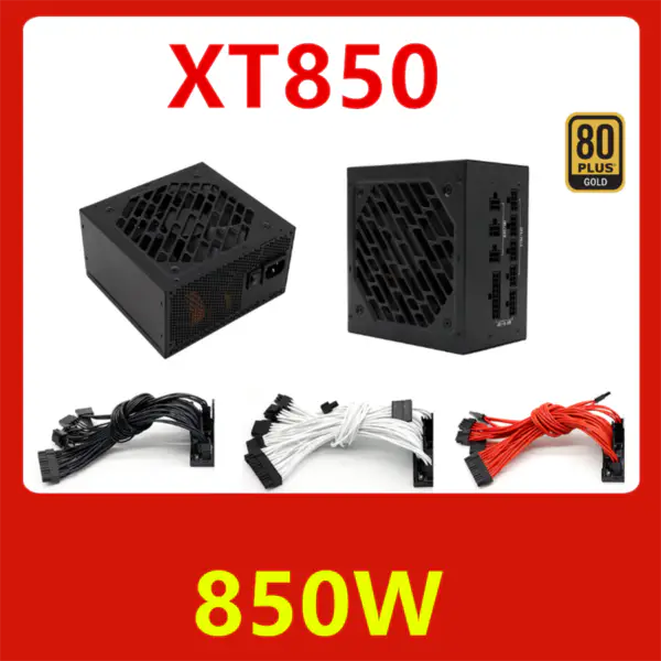Zdroj napájení pro Jizhimao ATX 80plus Gold Silent 850W spínaný zdroj XT850