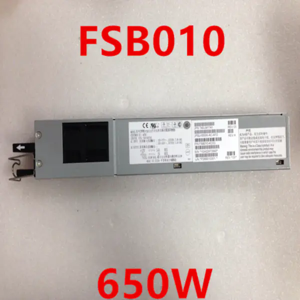 Zdroj napájení pro Juniper qfx5100 EX4550 650W spínaný zdroj FSB010 JPSU-650W-AC-AFO 740-041741