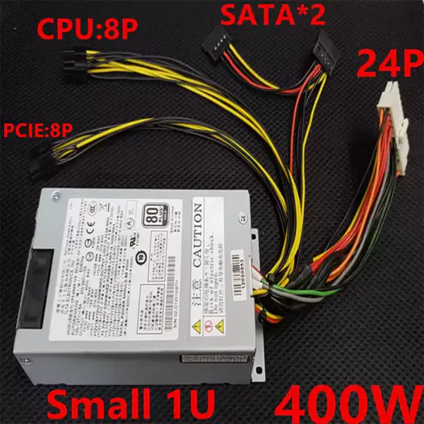 Zdroj napájení pro FSP 80plus Gold Flex ITX LOLI GEN8 NAS Small 1U K39 S3 M24 400W Spínaný zdroj DPS-400AB